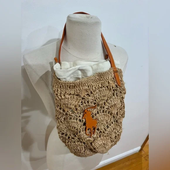 Polo Ralph Lauren Accessories Crochet Mini Bucket Bag
Size: OS - Picture 4 of 11
